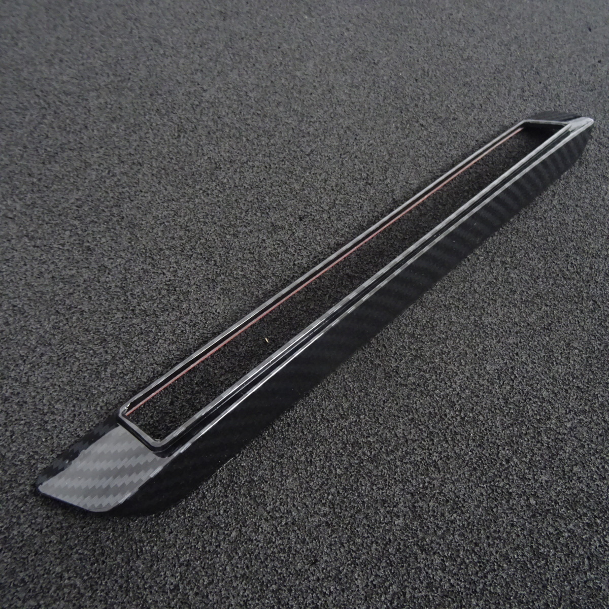 スポーティ全開♪ カーボン ルック ハイマウント ストップランプ リング エルグランド E52 250 350 XG ハイウェイスター ライダー VIP拍卖