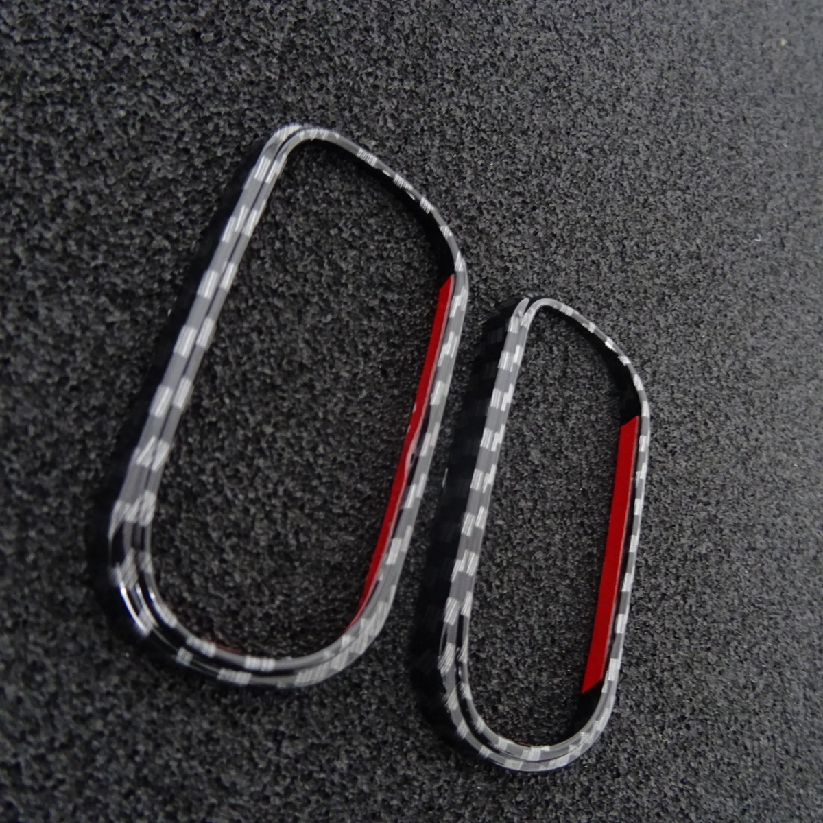 スポーティ全開♪ カーボン ルック サイドマーカー サイドウインカー リング ライフ JC1 JC2 ライフ JB5 JB6 JB7 JB8 ザッツ JD1 JD2拍卖