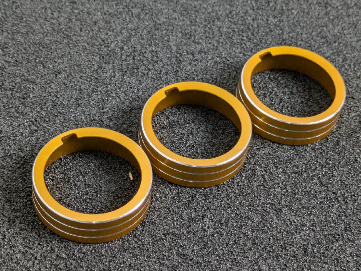 デザイン性UP♪ エアコン ダイヤル カバー 金 シャラン TSI コンフォートライン トレンドライン ハイライン拍卖