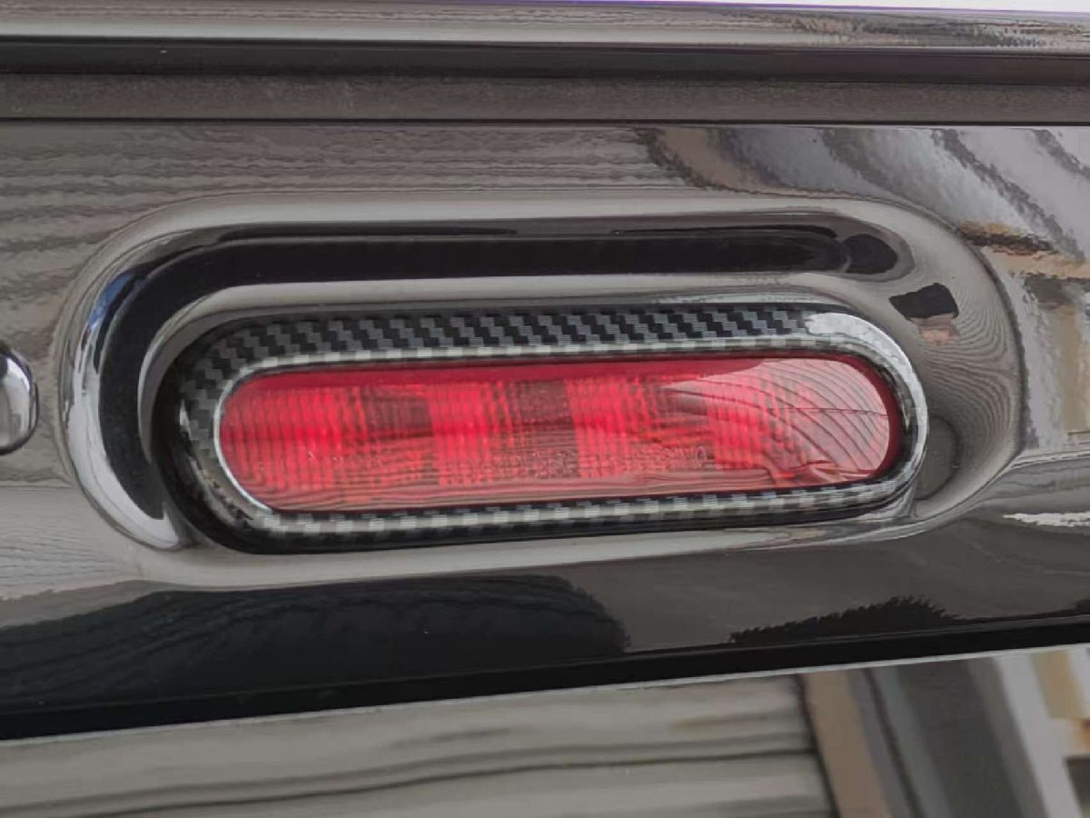 スポーティ全開♪ カーボン ルック ハイマウントランプ ストップランプ リング ワゴンR MH34S MH44S FA FX FX-E FZ FXリミテッド拍卖