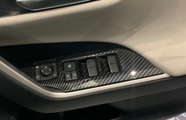 スポーティ全開♪ カーボン ルック ウインドウ スイッチ カバー RAV4 50 系 MXAA52 MXAA54 AXAH52 AXAH54 GZ ハイブリッド拍卖