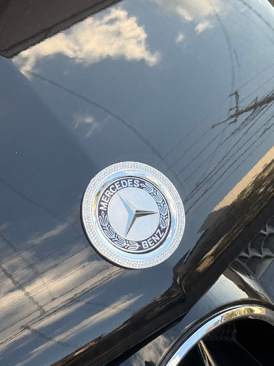 ラグジュアリー感UP♪ メルセデス ベンツ ボンネットバッチ リング X254 GLC220d GLC350e GLC43 GLC63 GLCクラス SUV拍卖