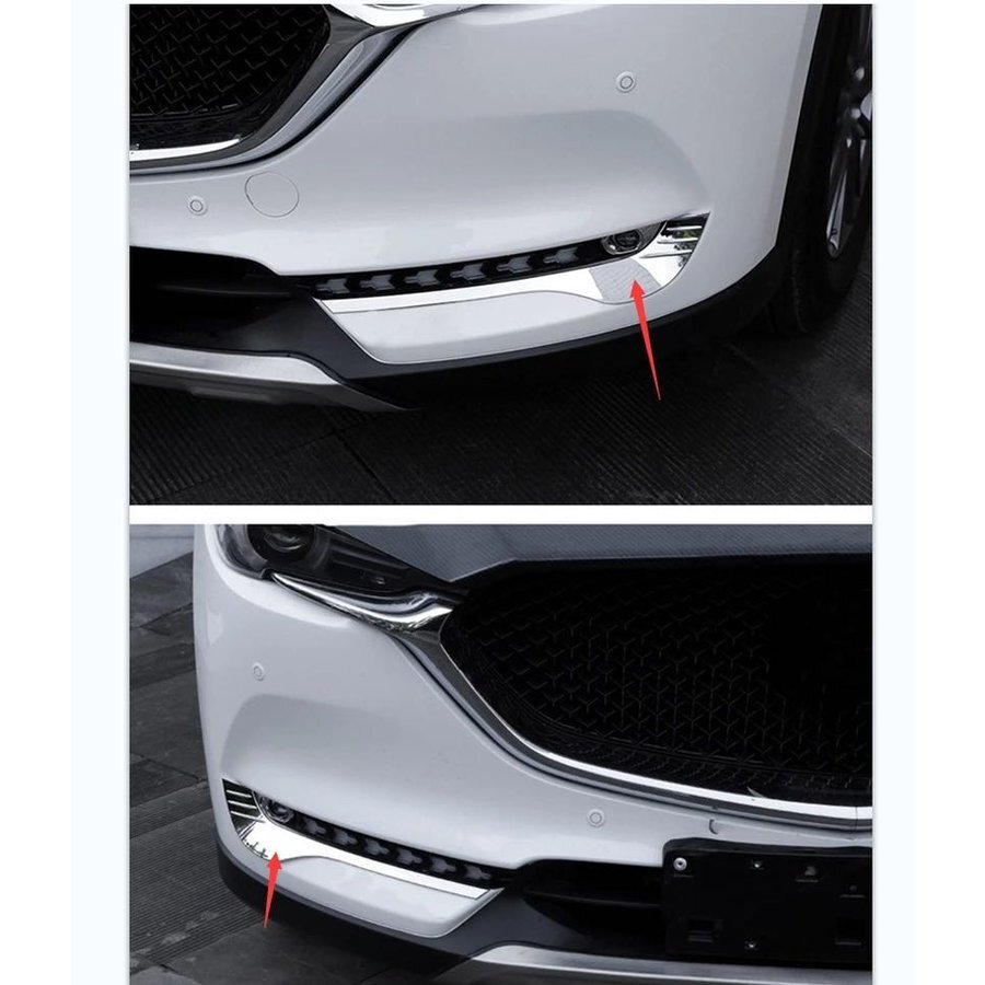 鏡面仕上げ♪ メッキ フロント バンパー ガーニッシュ マツダ CX-8 KG2P KG5P XD 25S 25T プロアクティブ Lパッケージ エクスクルーシブ拍卖