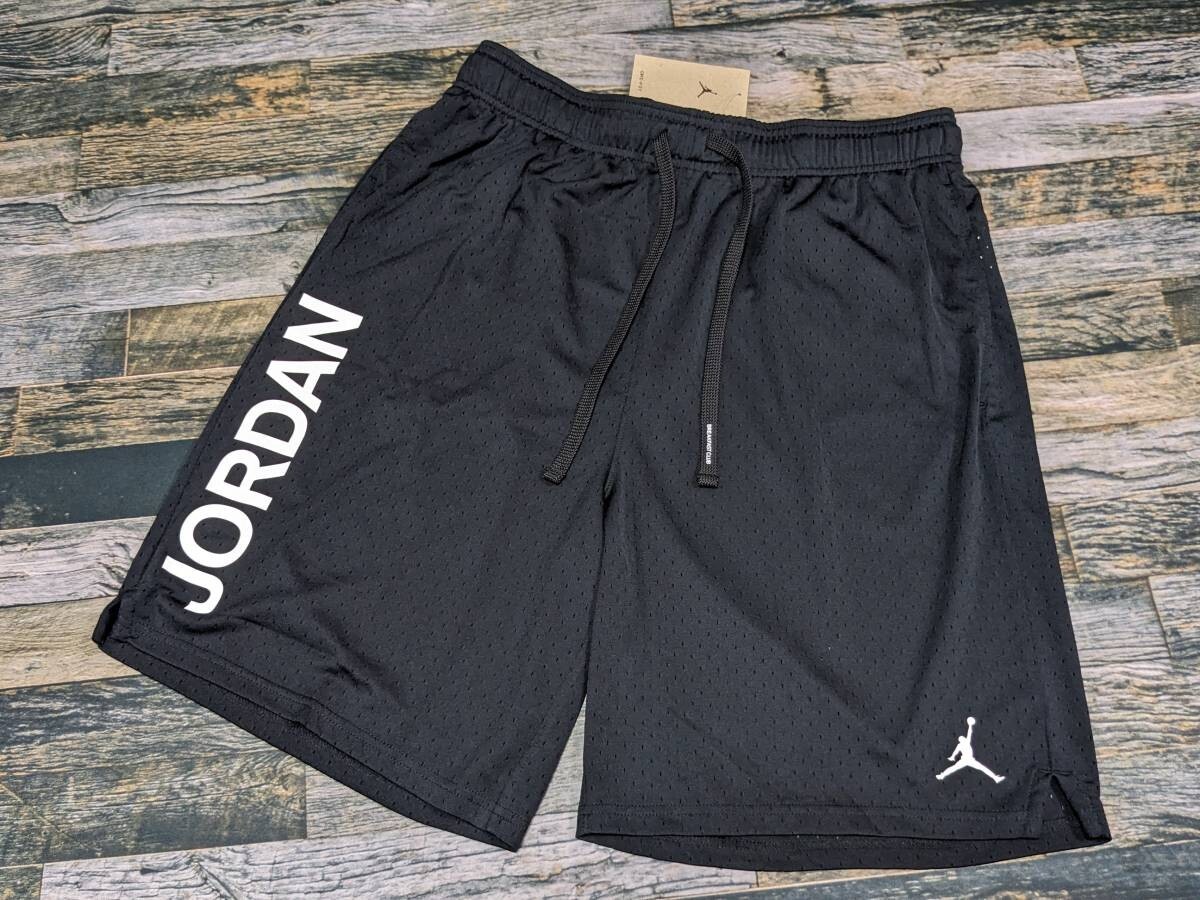 最後 3XL NIKE JORDAN DRI-FIT グラフィック ショート 検 薄手/ひんやり/ツルサラ素材 バスケ パンツ ショーツ バスパン 黒 ブラック 4L拍卖