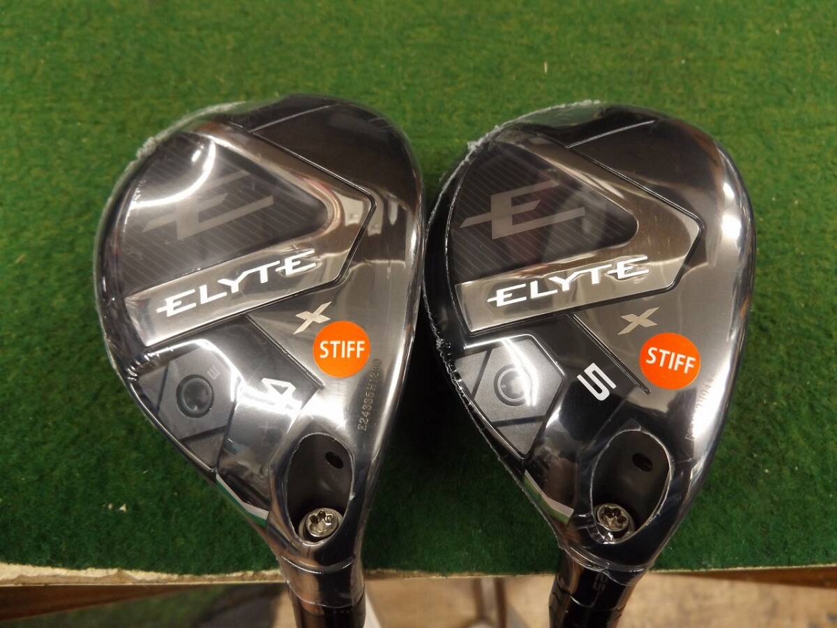 【税込】3515 ELYTE X #4+#5 MC 70 S カバー有 セット 新品 キャロウェイ エリート ユーティリティ .3680拍卖