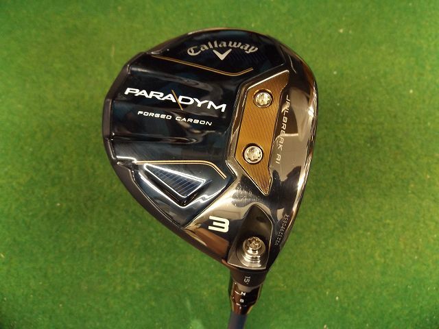 【税込】2405 PARADYM 3W 15° 純正カーボン R カバー有 キャロウェイ パラダイム フェアウェイウッド .966702拍卖