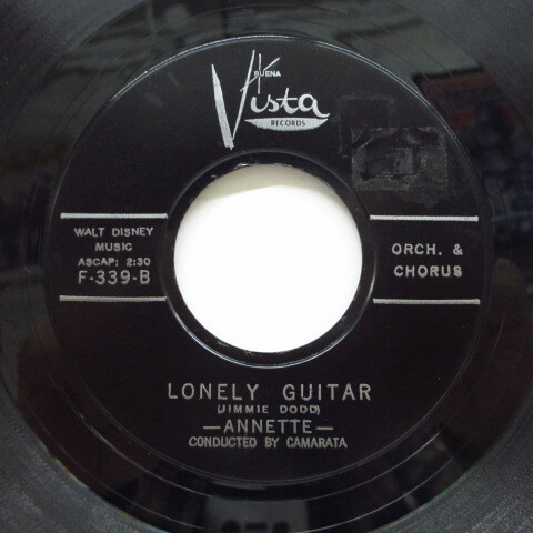 ANNETTE()-Lonely Guitar / Wild Willie (Orig.Plastic Label)拍卖
