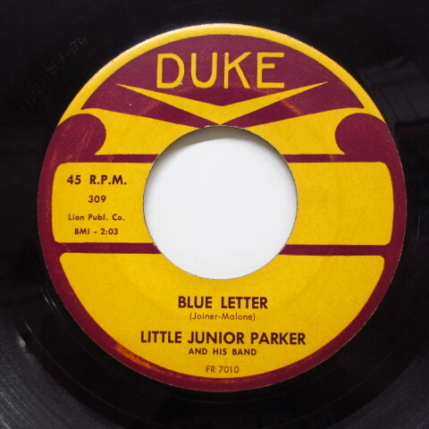 JUNIOR PARKER (LITTLE JUNIOR PARKER)()-Blue Letter / Strande拍卖