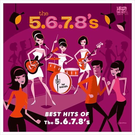 5.6.7.8’S-BEST HITS OF THE 5.6.7.8’S (Japan タイムボム限定「紙ジャケ」CD/New)拍卖
