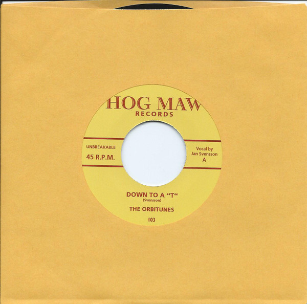ORBITUNES, THE(ジ・オービチューンズ)-Down To A T (France 限定リリース2曲入り 7インチ/NEW)拍卖