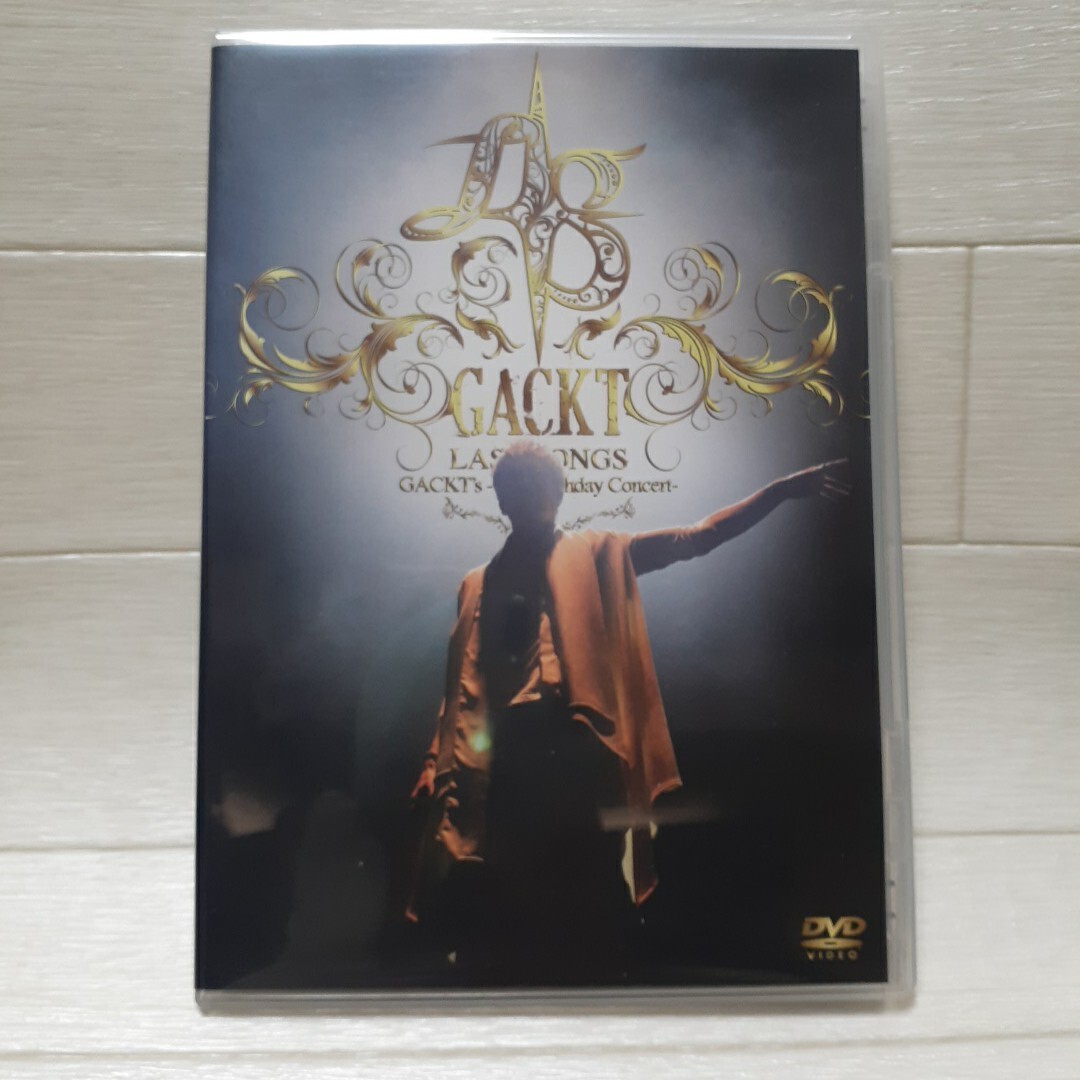 DVD GACKT LAST SONGS GACKT’s 45th Birthday Concert拍卖