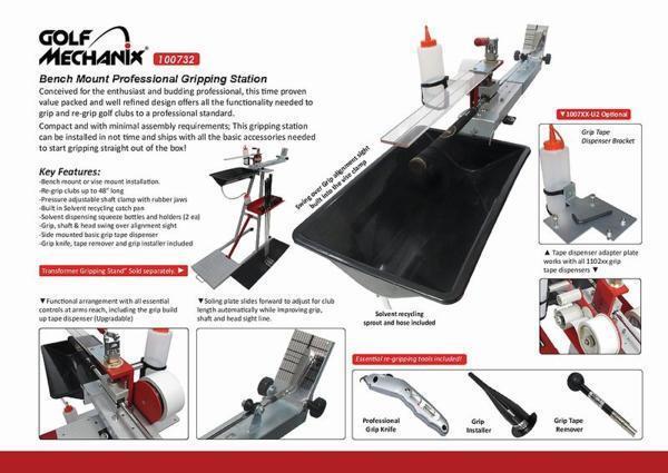 100732 Golf-Mechanix 2017 NEW プロショップ グリップ交換ステーション拍卖