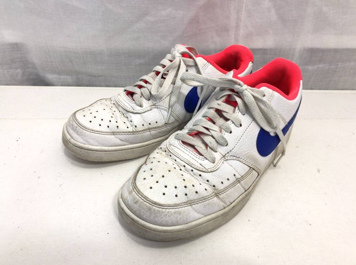 NIKE ナイキ COURT VISION LO SL スニーカー 25.5cm CD5465-104 F23拍卖