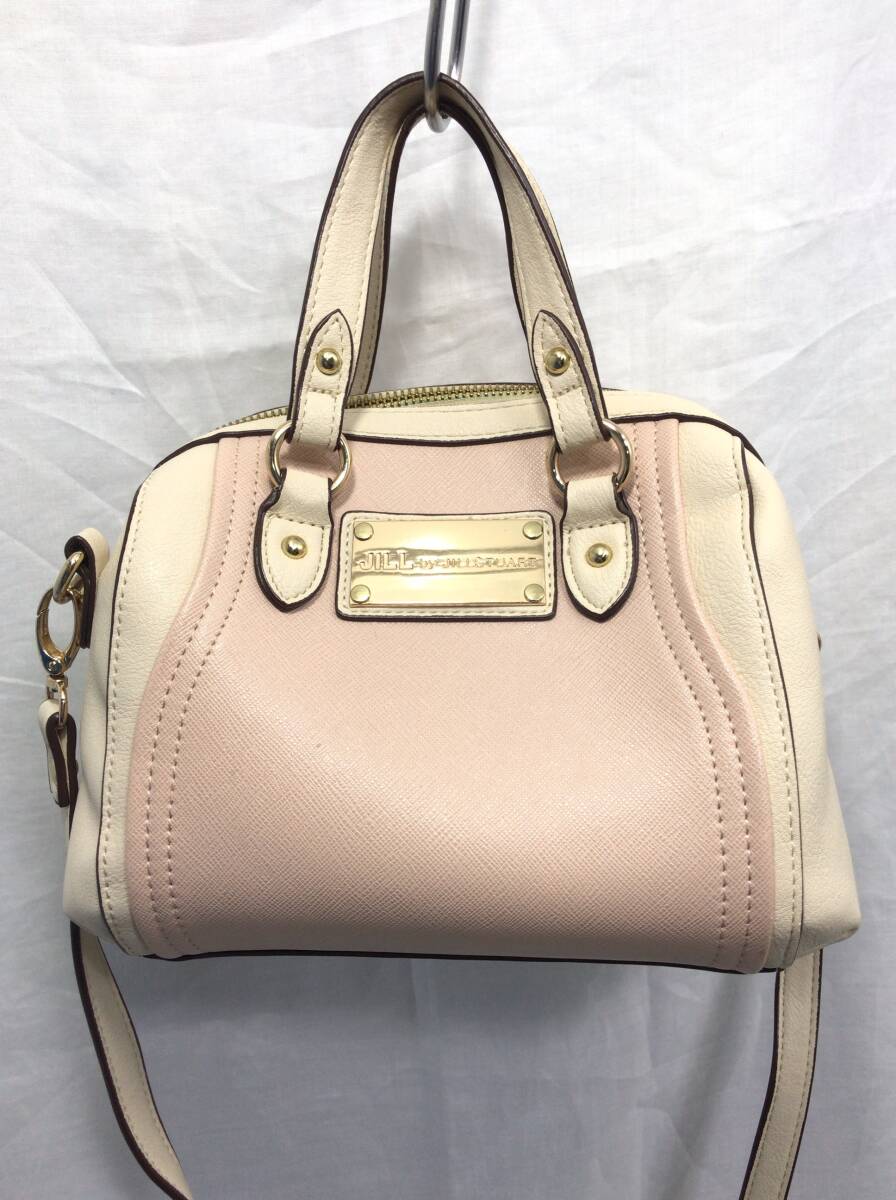 JILL by JILLSTUART ジルバイジルスチュアート 2way ショルダーバッグ ハンドバッグ ピンク F3拍卖