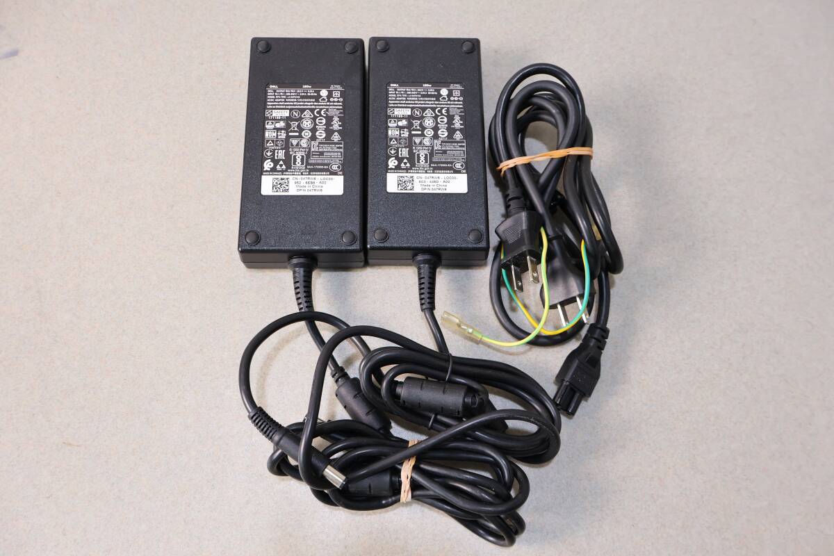G7822 (2) & 【2個セット DELL 19.5V 9.23A 180W ACアダプター /外径7.4mm /LA180PM180/拍卖