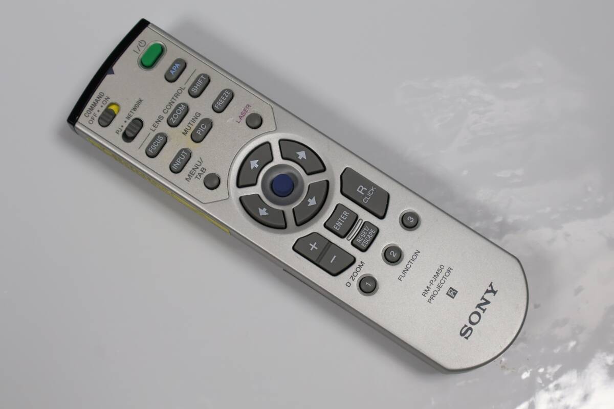 G2598 (2) & RM-PJM50 SONY プロジェクター リモコン拍卖