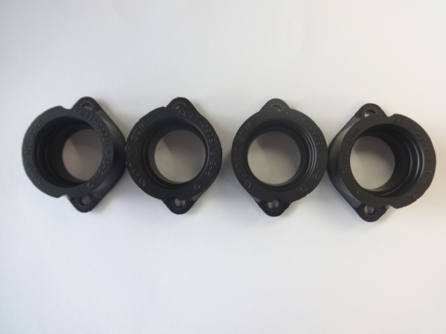 KZ1000J,R 系 82~年式 CR FCR TMR 用 純正キャブ インシュレーター 1台分セット (1)” Z1100GP GPZ1100F R7.5拍卖