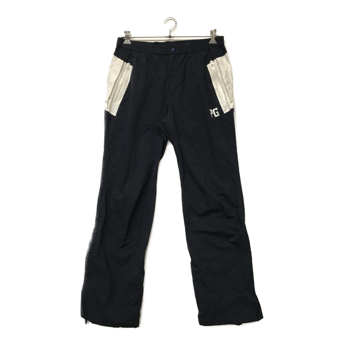 coco 中古【値下げ】パーリーゲイツ PEARLY GATES メンズ レインパンツ 6(LL) 紺 ネイビー レターパックプラス発送可 K017551拍卖