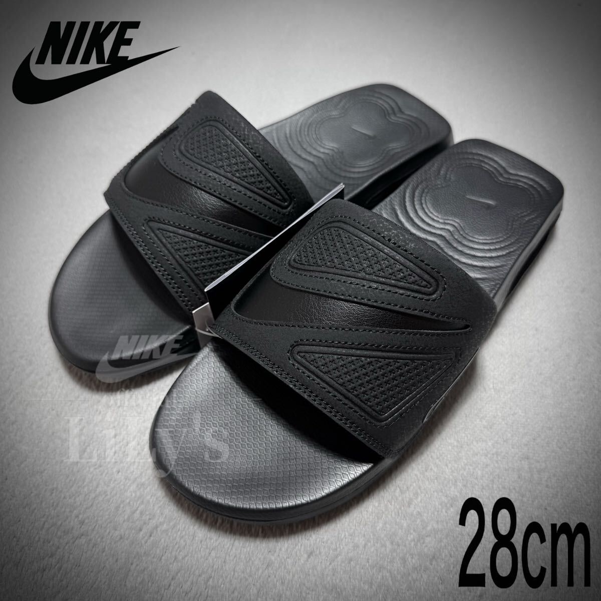 【新品未使用】NIKEサンダル 28cm オールブラック 黒 ナイキ DC1460 エアマックス CIRRO スライド AIR MAX拍卖