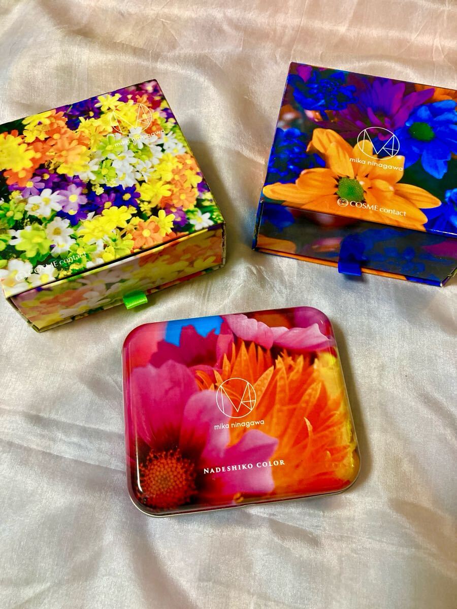 蜷川実花 紙の箱2個と缶のケース インテリア雑貨 可愛い箱 空き缶空き箱拍卖