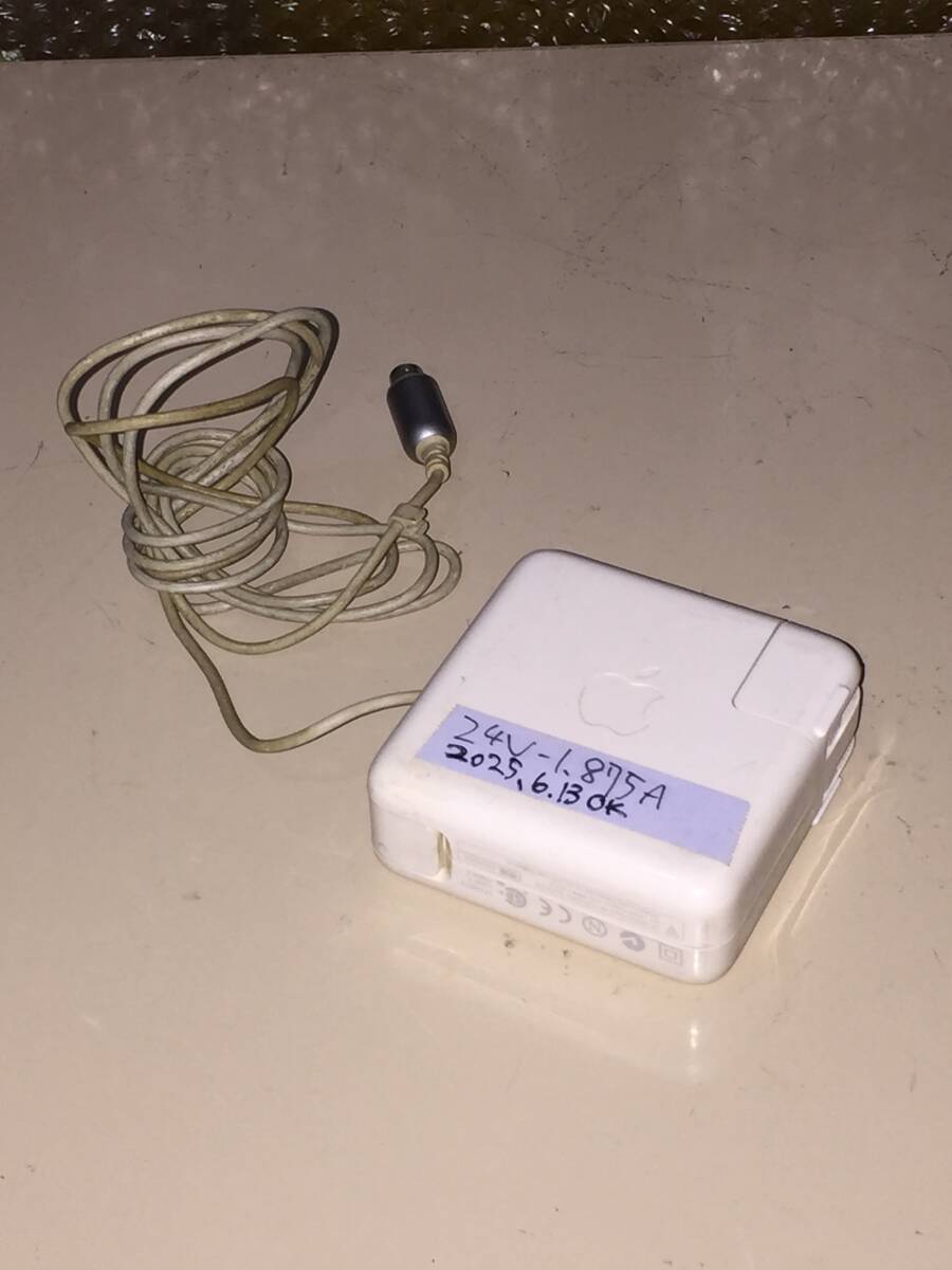 120サイズ詰め放題/未チェックジャンク扱い/apple portable power adapter m8482/電源アダプター24v 1.875a、powerbook g4、iBookとか用、拍卖