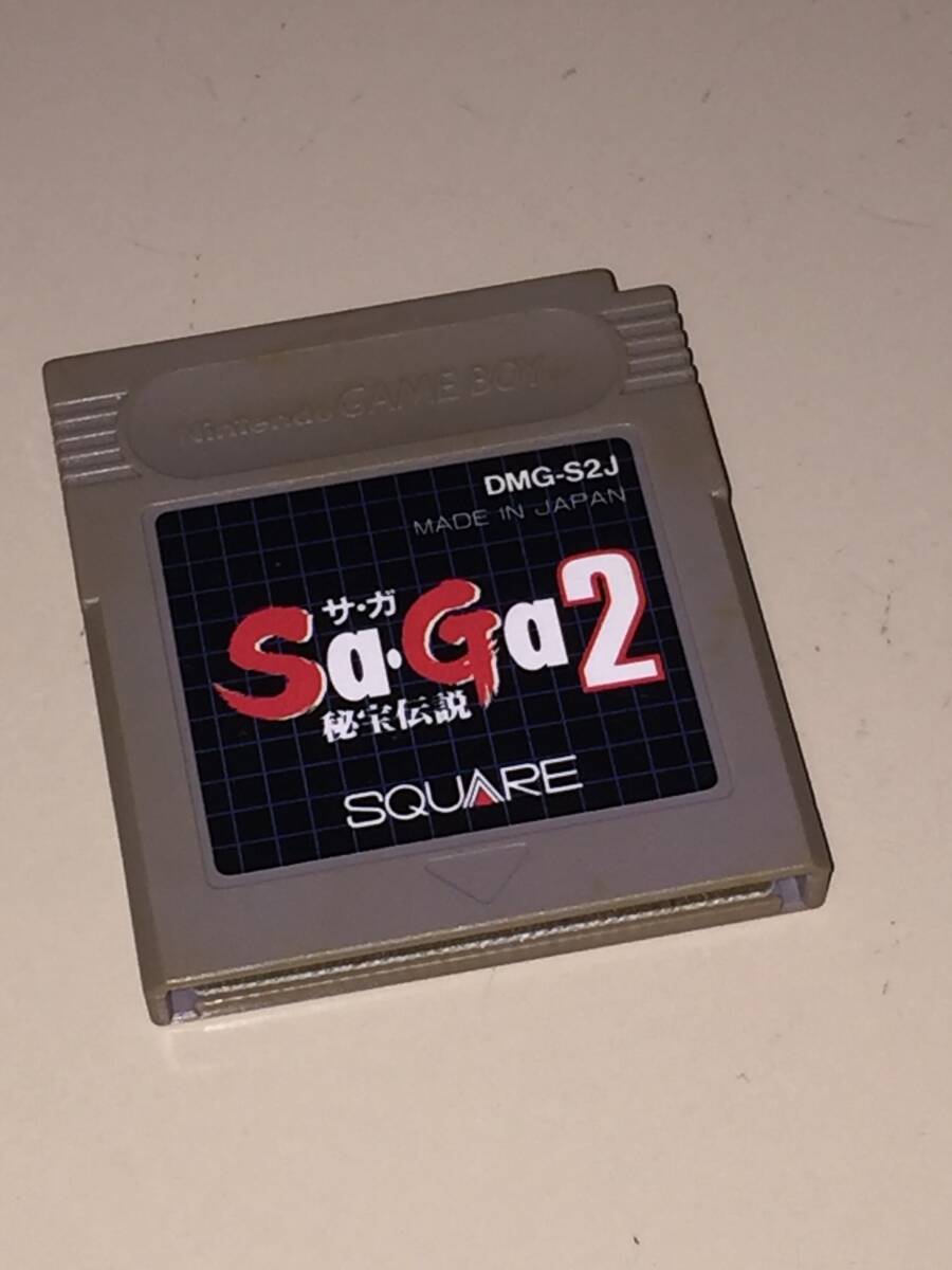 170サイズ詰め放題、未チェックジャンク扱い/ゲームボーイ、サガ2、秘宝伝説拍卖