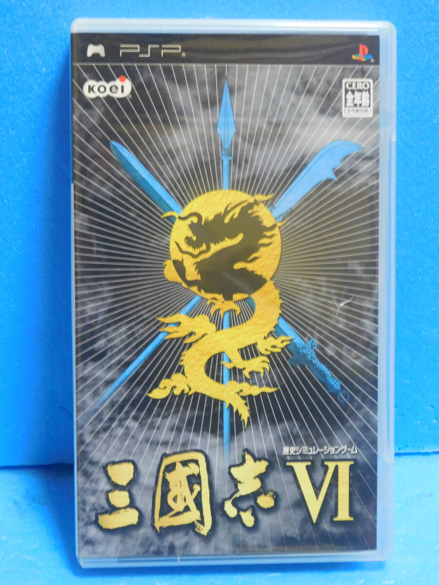 Rか326 PSPソフト 三國志Ⅵ 6本まで同梱可拍卖