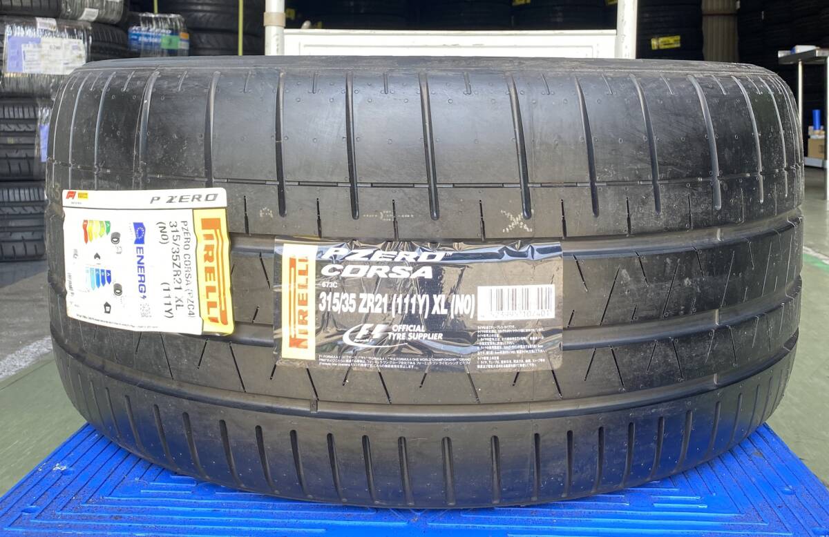【法人宛限定送料無料】PM65-580 PIRELLI 315/35ZR21(111Y)XL P ZERO CORSA(N0) 1本のみ 2022年製拍卖