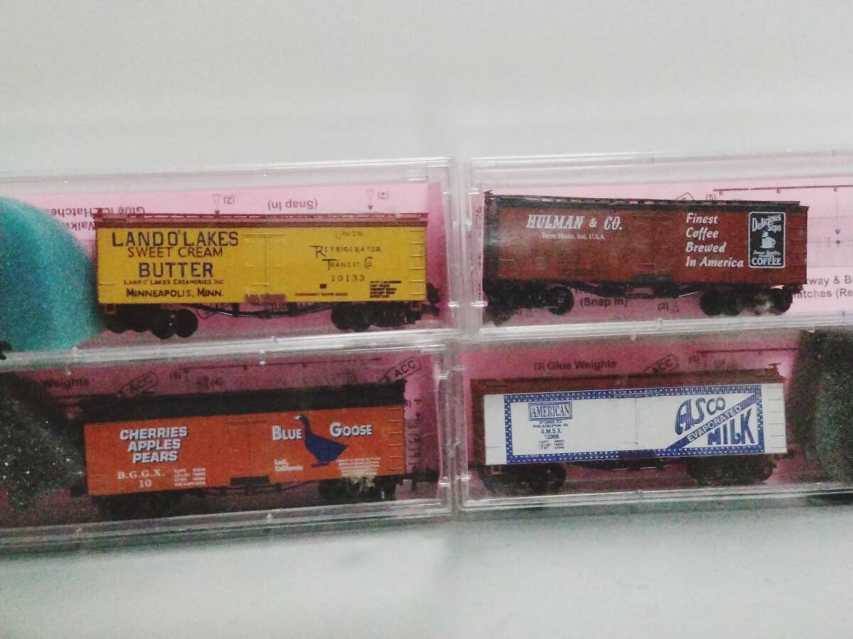 ROUND HOUSE BOX Car 4Car Set 2拍卖
