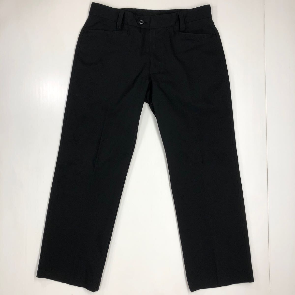 Taylor Made テーラーメイド 薄手ストレートパンツ ゴルフ ブラック サイズ79 46-65拍卖