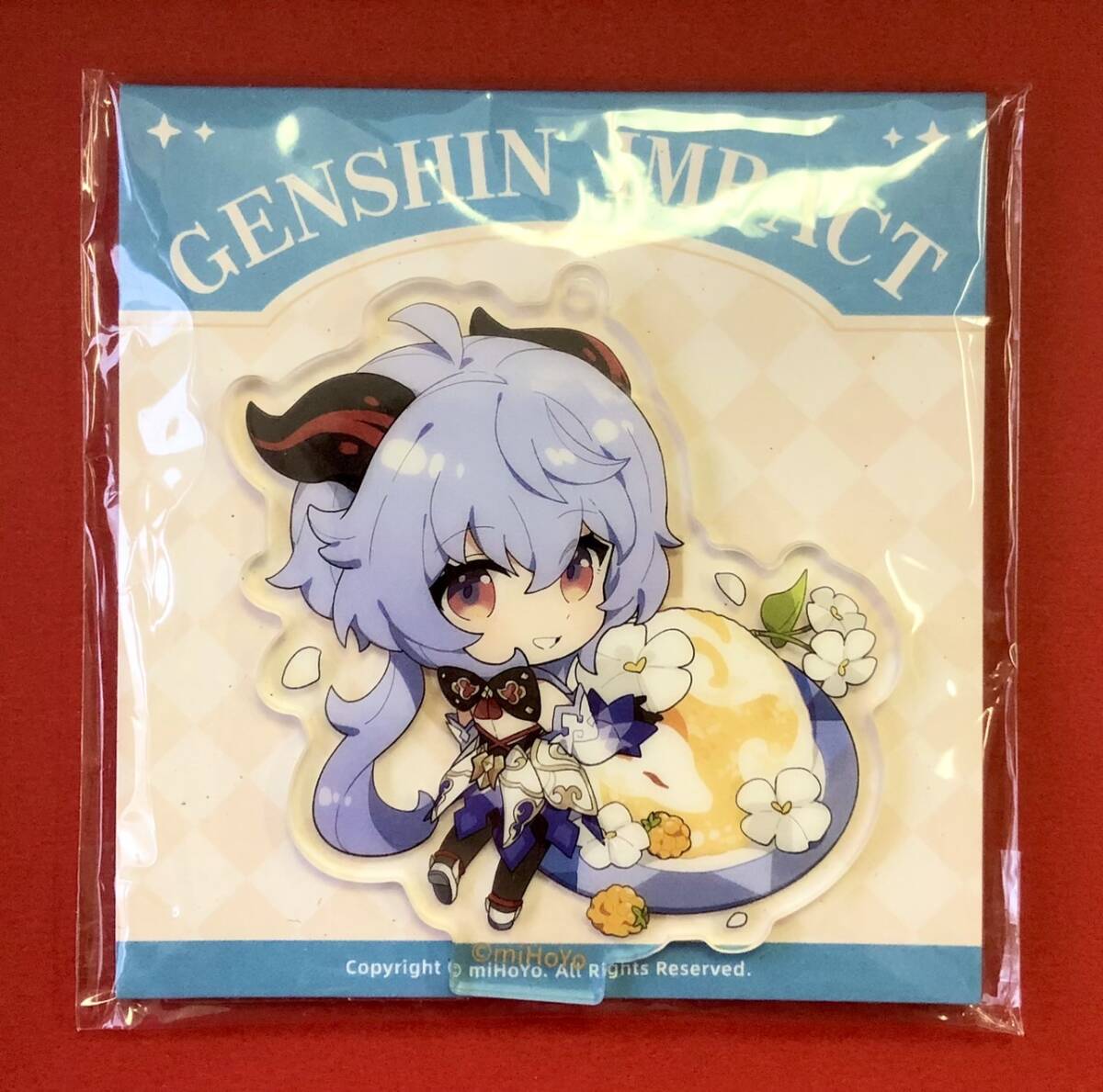 【新品】原神-甘雨〈美味パーティー / アクリルスタンドキーホルダー / Vol.1〉【未使用だが、傷や汚れあり】拍卖