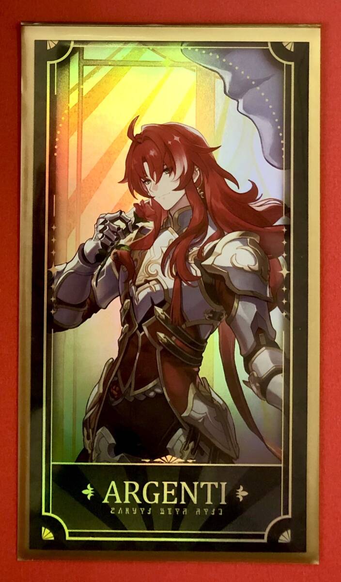 【美品】崩壊:スターレイル / アルジェンティ〈一周年記念コレクションカード〉【未開封】拍卖