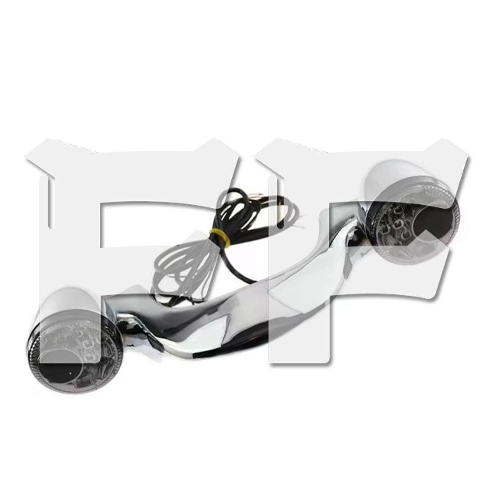 ハーレー ストリート 10-23 ロードグライド 10-23 リア ウィンカー インジケーター LED ブレーキ ライト クローム パーツ拍卖