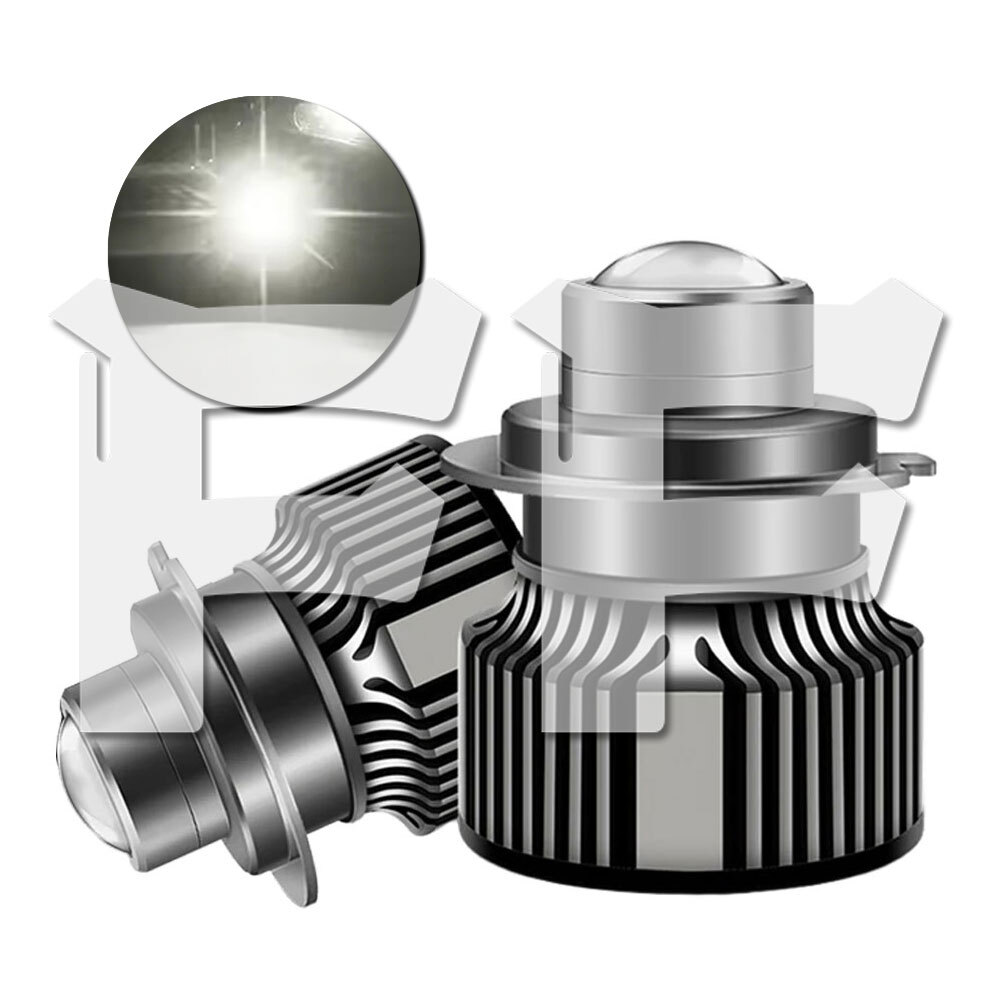 H7 40W ホワイト 6000K 車検対応 8000LM プロジェクターレンズ LED ヘッドライト フォグランプ キャンセラー 高品質拍卖