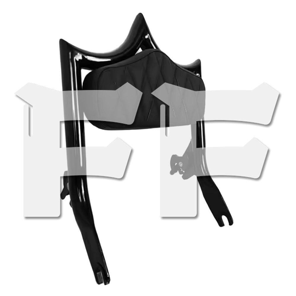 ハーレー ツーリング ロード CVO ストリート 2014-以降モデル シーシーバー 背もたれ ブラック カスタム パーツ拍卖