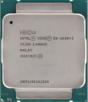 【中古パーツ】複数購入可 CPU Intel Xeon E5-2630V3 2.40GHz TB 3.20GHz SR206 Socket FCLGA2011 8コア16スレッド 動作品 サーバー用拍卖