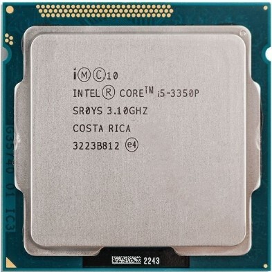 【中古パーツ】CPU Intel Core i5 3350p 3.1GHz TB3.3GHz SR0WS Socket LGA1155 4コア4スレッド 動作品 デスクトップ用拍卖