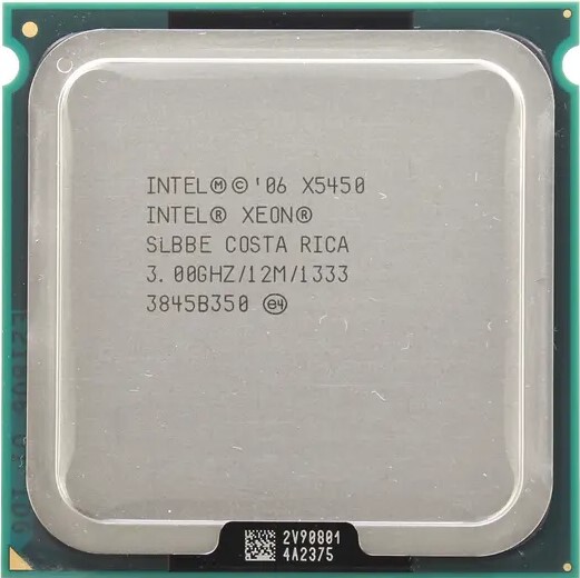 【中古パーツ】複数購入可 CPU Intel Xeon X5450 3.0GHz SLBBE Socket LGA771 4コア4スレッド 動作品 サーバー用拍卖