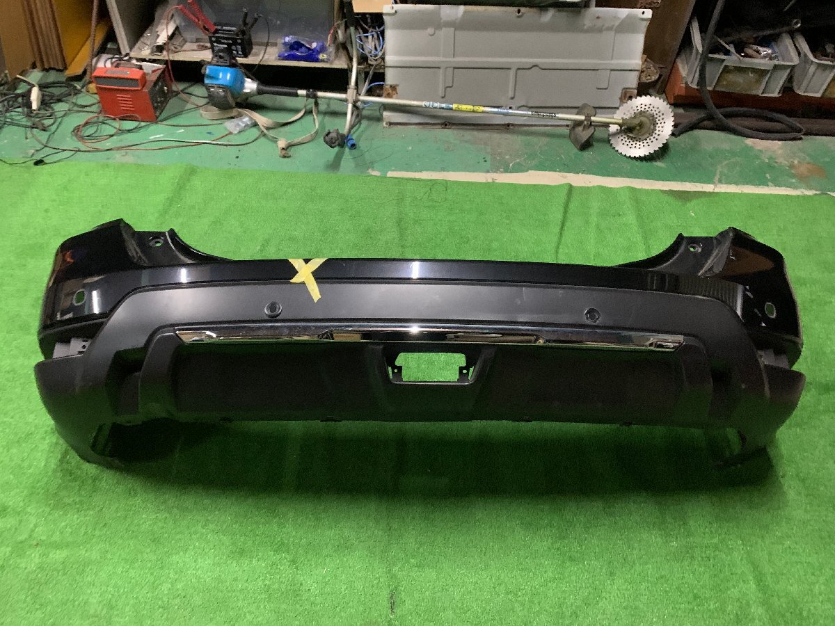NISSAN 日産 純正 T32 エクストレイル X-TRAIL リアバンパー リア リヤ バンパー 黒 85022-6FR0H 純正パーツ 修復・付け替え等に拍卖