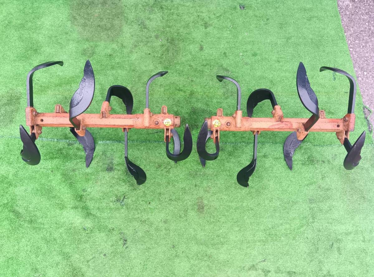 神奈川発ミラクルローター管理機 耕運機用ロータリー爪左右セット拍卖