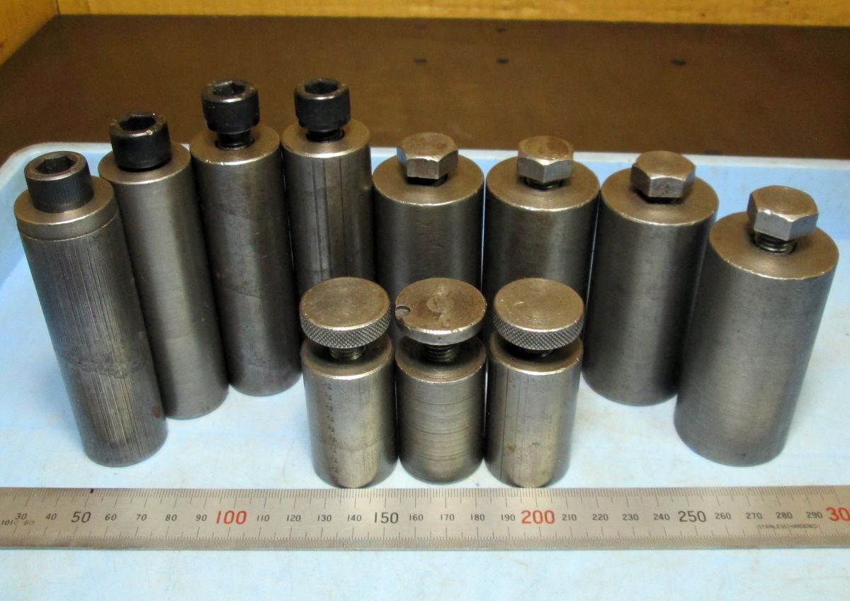 FC094 豆ジャキ レベリングジャッキ 色々 11点セット 中古拍卖