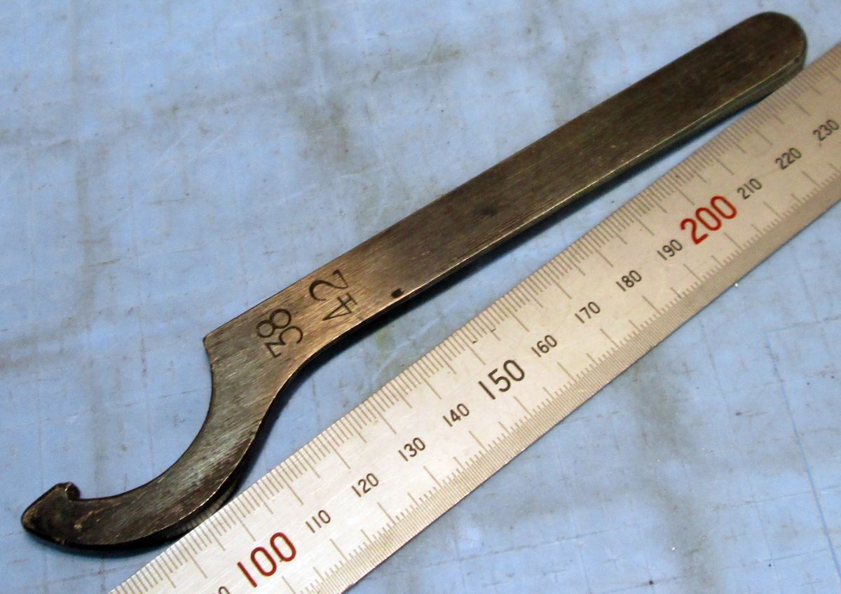 K952 フックスパナ ピンスパナ ミーリングチャック等に 38-42 中古拍卖