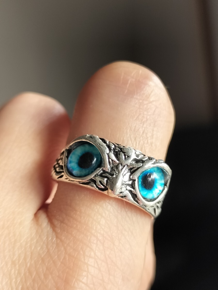 フクロウリング 真鍮 縁起が良い リング 指輪拍卖