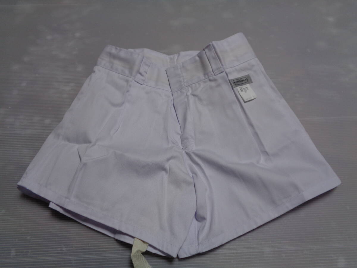 150 白 ユニチカ ラグビーパンツ ラグパン 短パン ショートパンツ 体操着 体操服 昭和レトロ 未使用拍卖