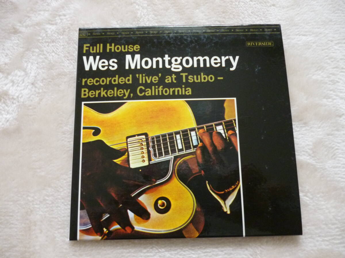 Full House/Wes Montgomery ウェス・モンゴメリー ジャズ ライブ 9曲 紙ジャケ 日本語ライナー付き CD 1962 RIVERSIDE拍卖