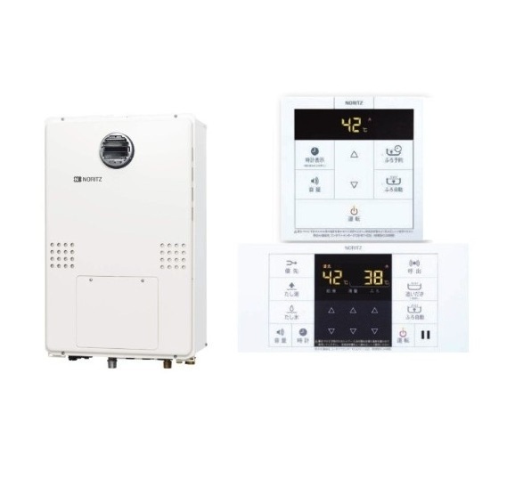 ■西濃運輸営業所止めまでの発送■ノーリツ■ガス給湯器16号、給湯暖房熱源機付き、台所、浴室リモコン付き■未使用在庫品拍卖