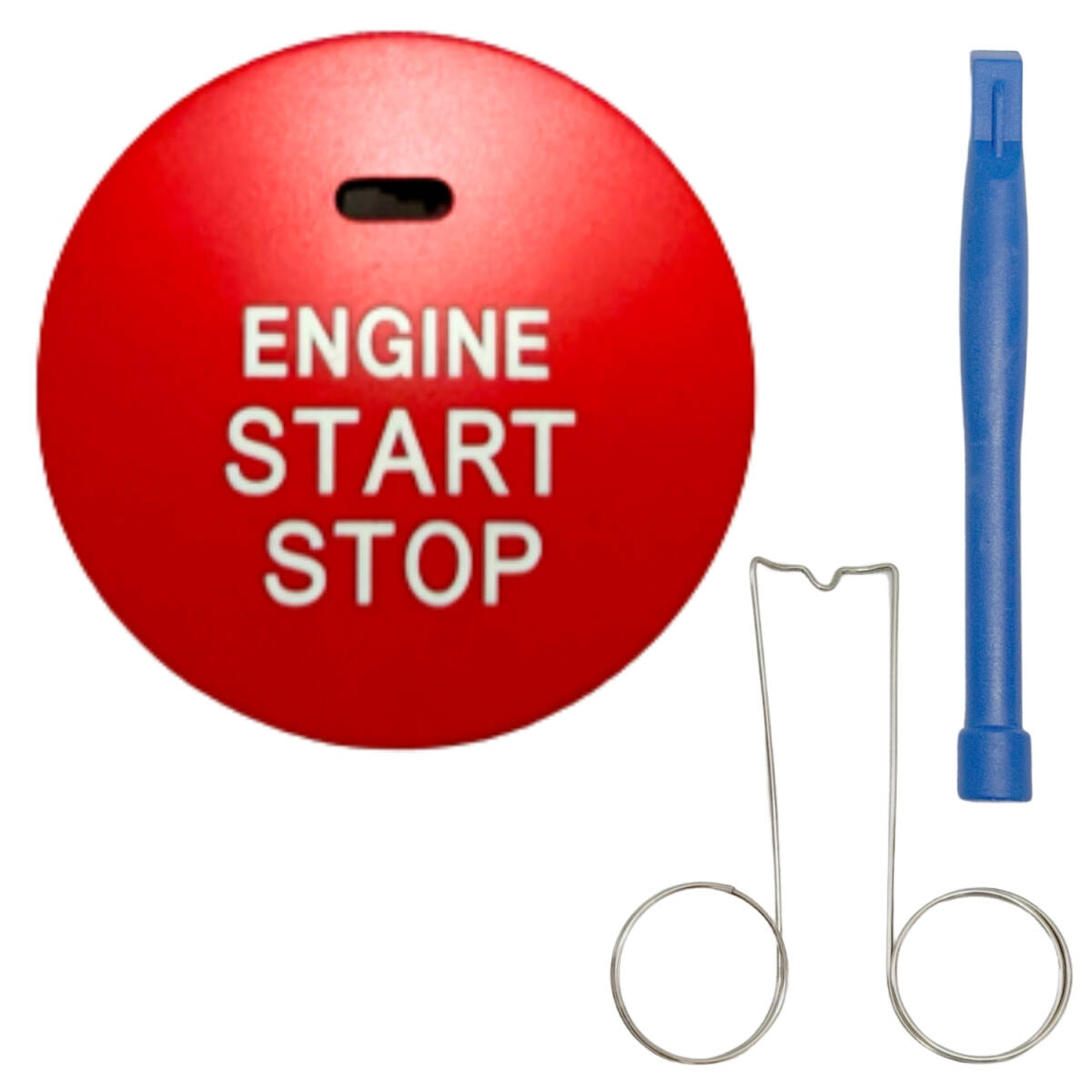 汎用 車 エンジン スタート プッシュ スイッチ ボタン カバー トヨタ レクサス 交換 穴あり拍卖