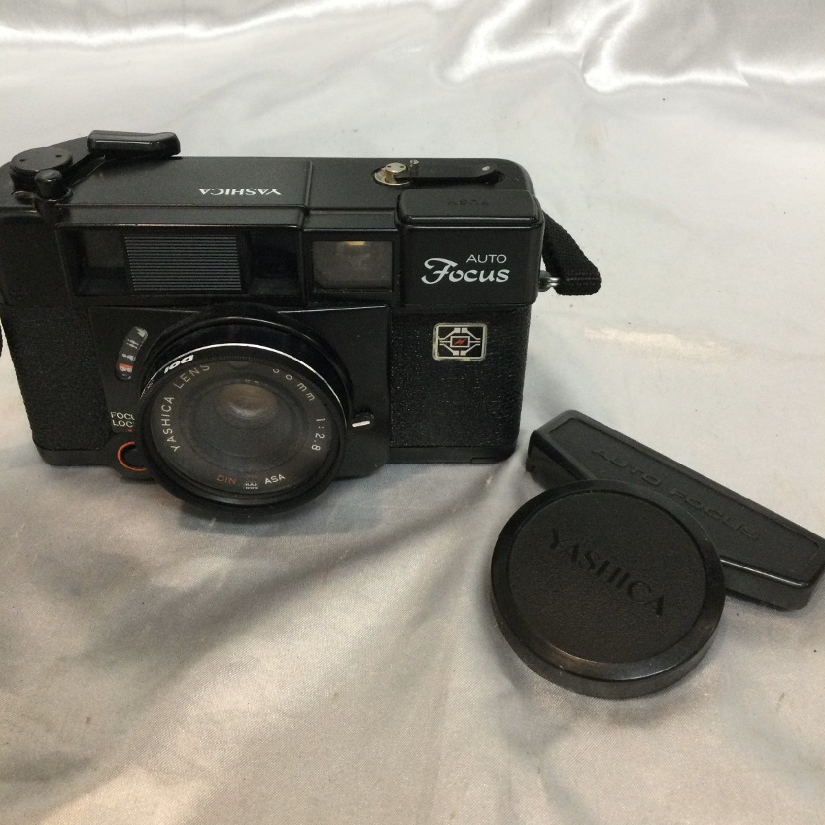 【電池ボックス腐食品/TO】動作未確認 YASHICA ヤシカ フィルム カメラ コンパクト AUTO FOCUS オートフォーカス RS0602/000拍卖