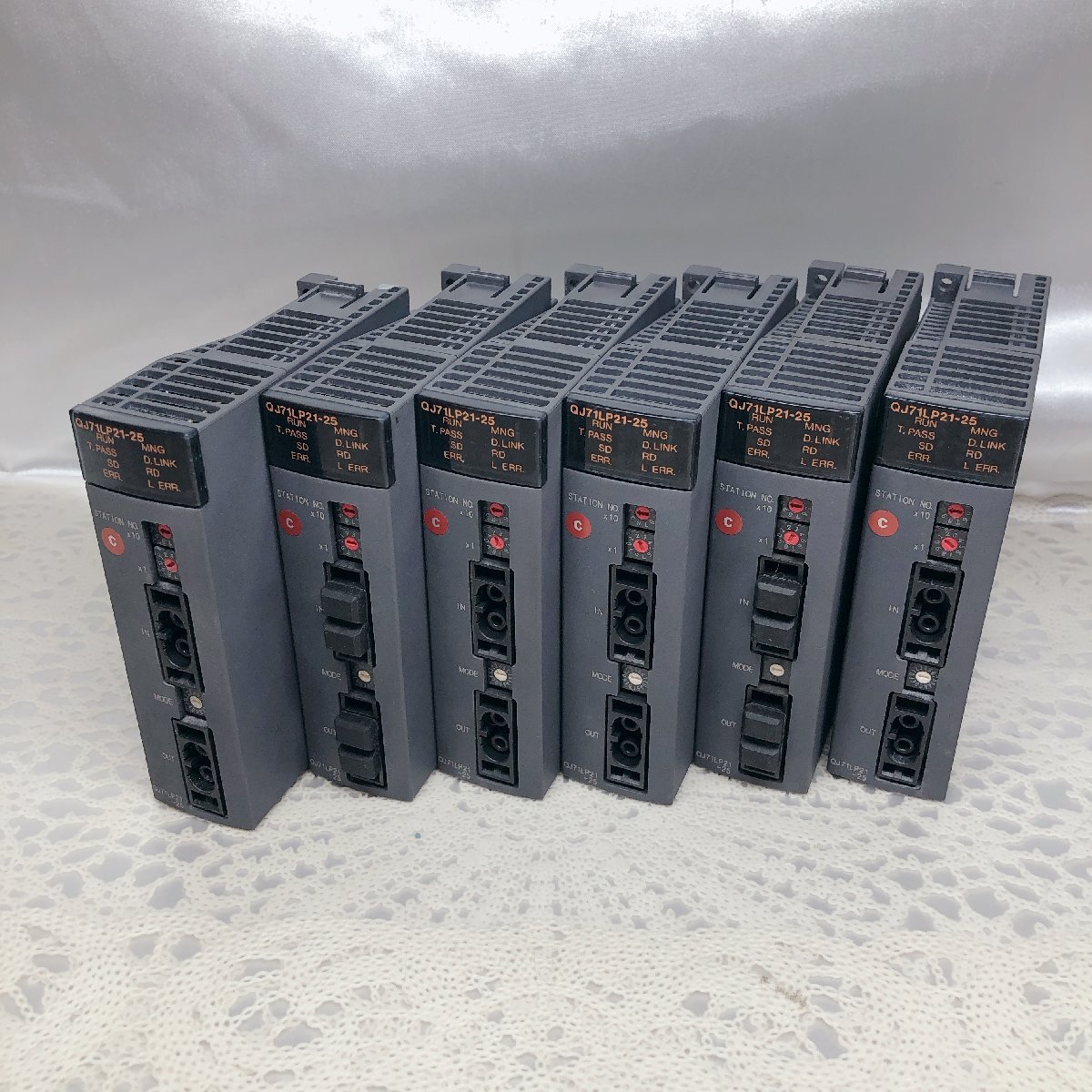 【6個セット/中古/動作確認品/KU】QJ71LP21-25 MELSECNET/Hネットワークユニット IS0608/002拍卖