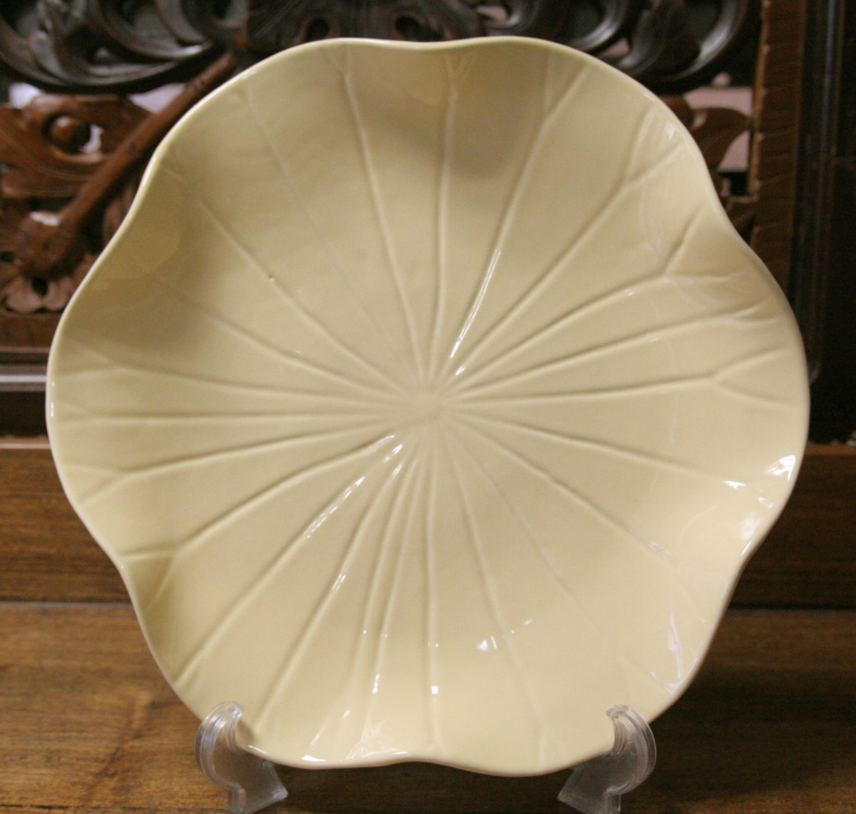 【アウトレット】 ジェンガラ JENGGALA 食器・陶器 Jenggala Lotus Leaf Plate ※同梱発送可拍卖